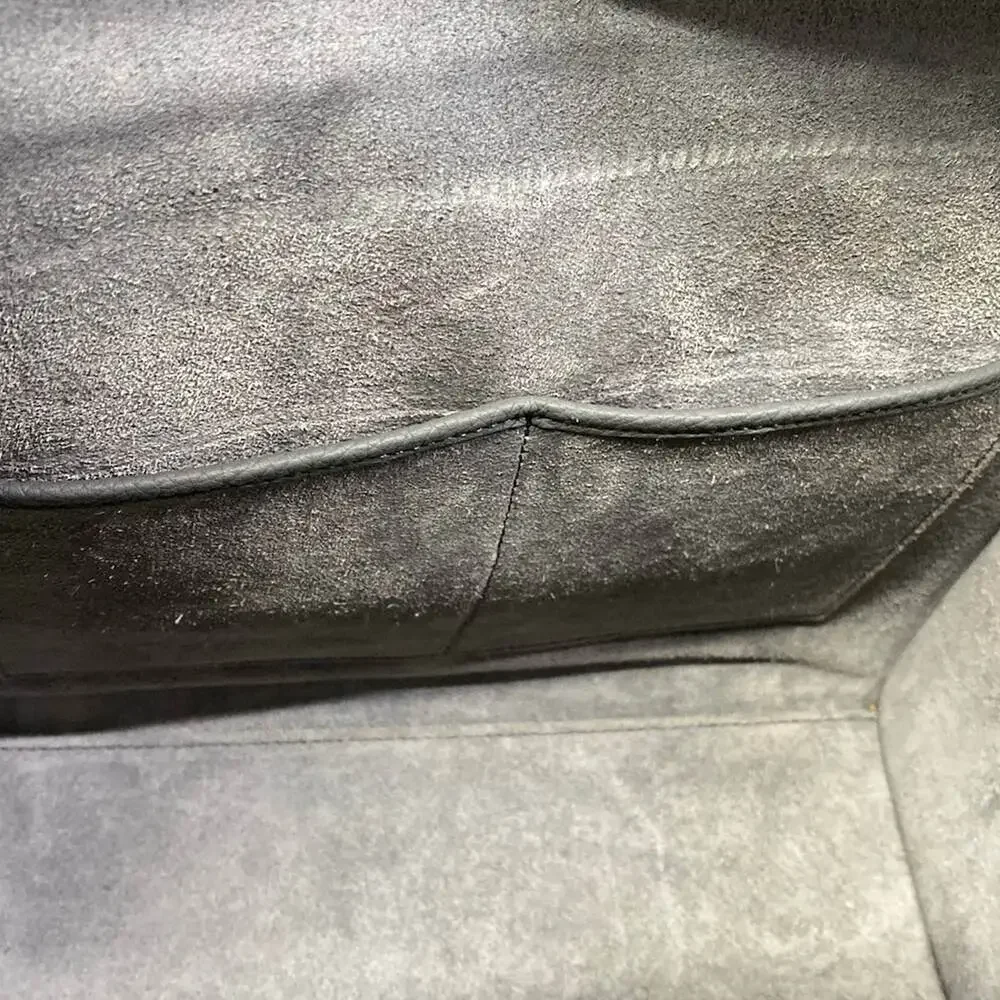 Celine Luggage Micro Shopper Handbag